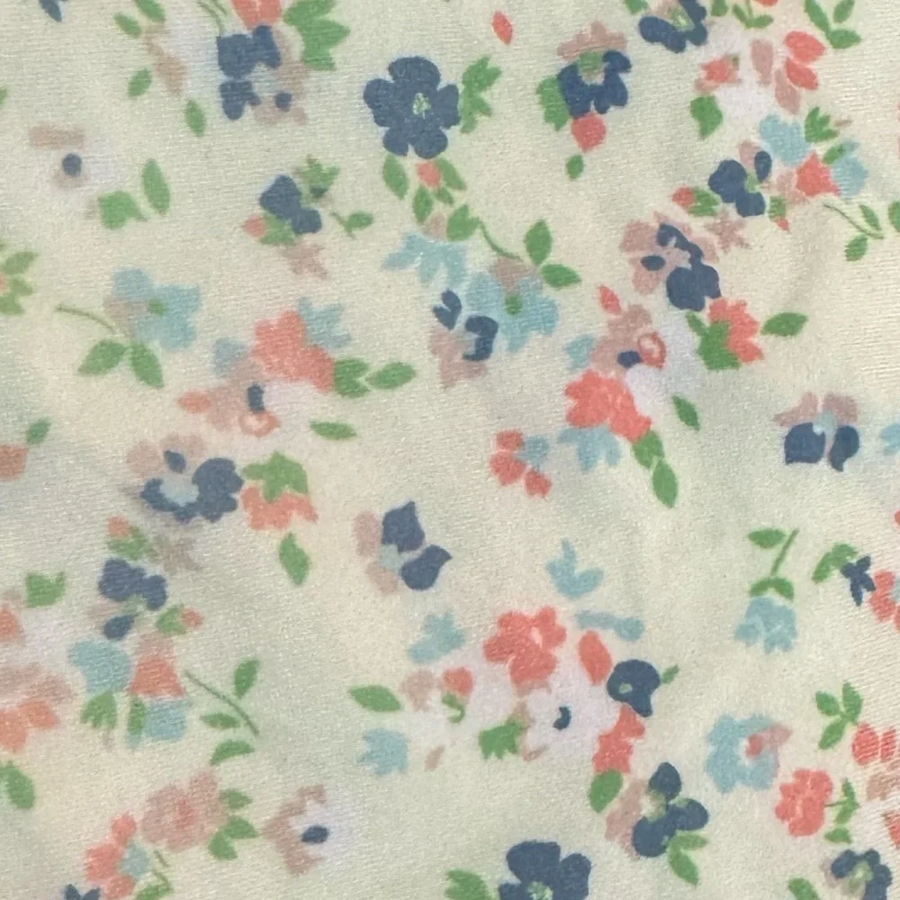 Anthropologie Floral Crop Cami Top in Yellow Straps Size L/XL - Picture 10 of 14